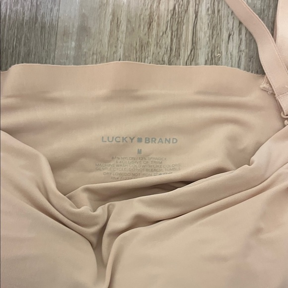 Lucky Brand Bralette Trio in Black, Cream, and Pink - Picture 5 of 5